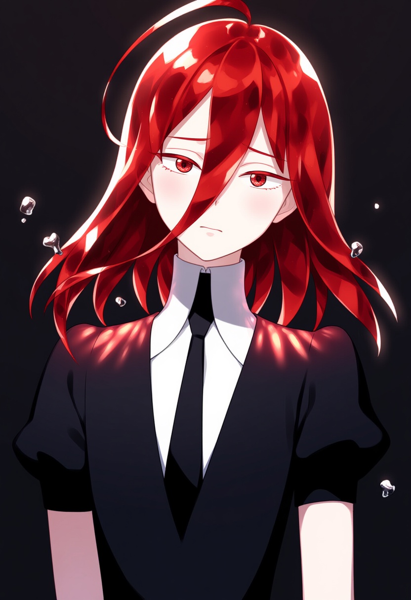 An image depicting cinnabar (houseki no kuni)