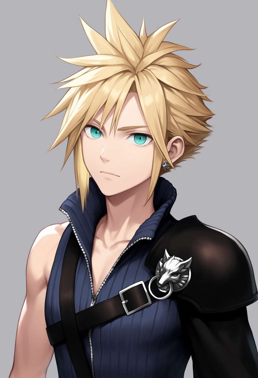 An image depicting cloud strife