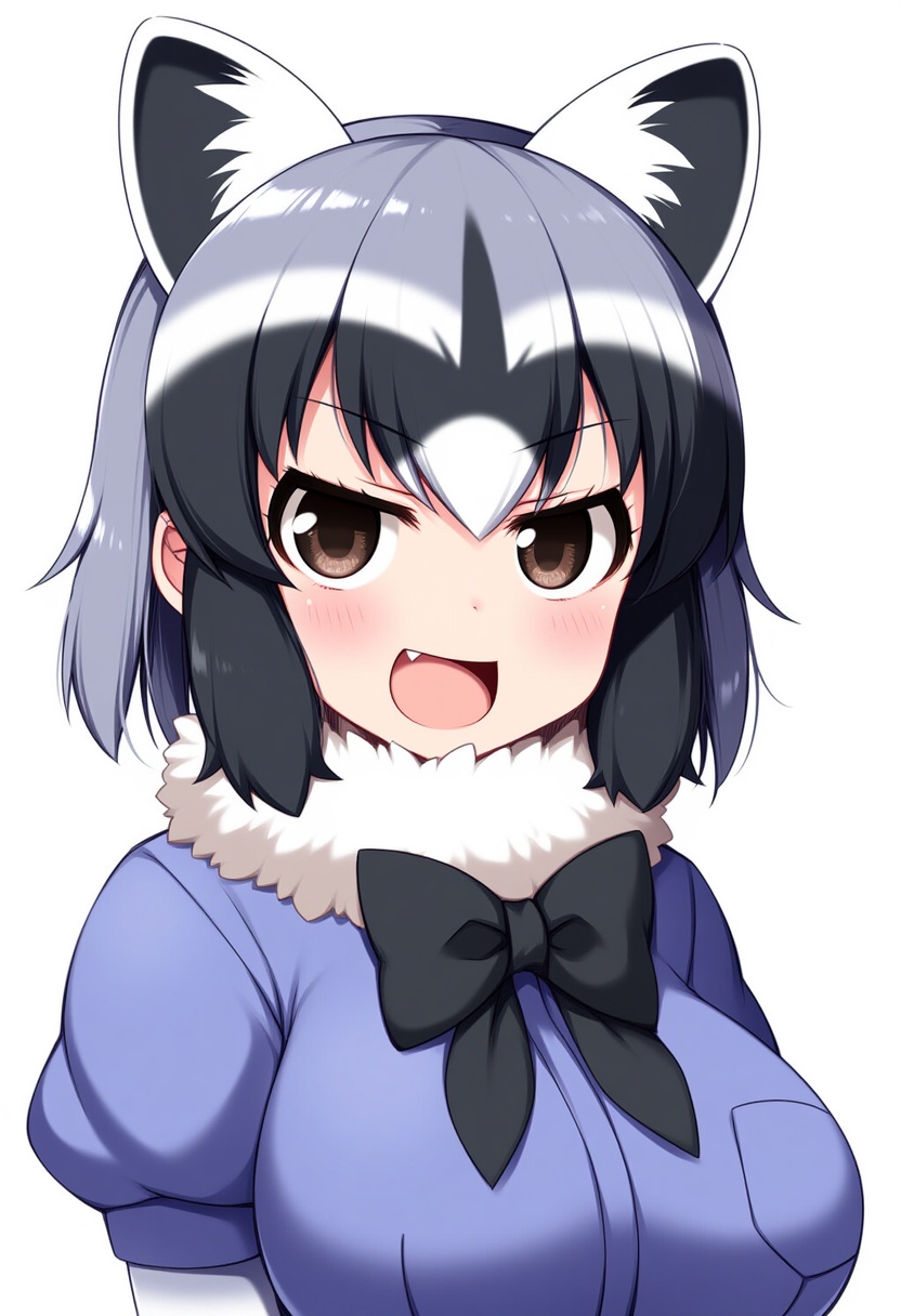 An image depicting common raccoon (kemono friends)