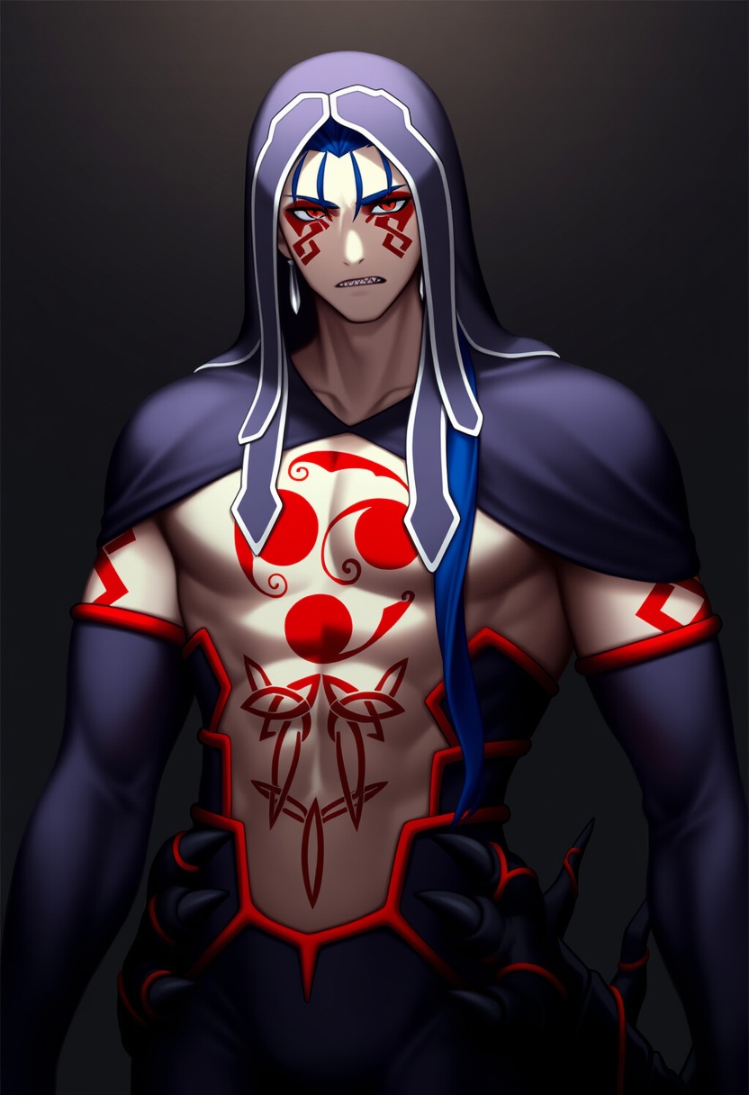 An image depicting cu chulainn alter (fate)