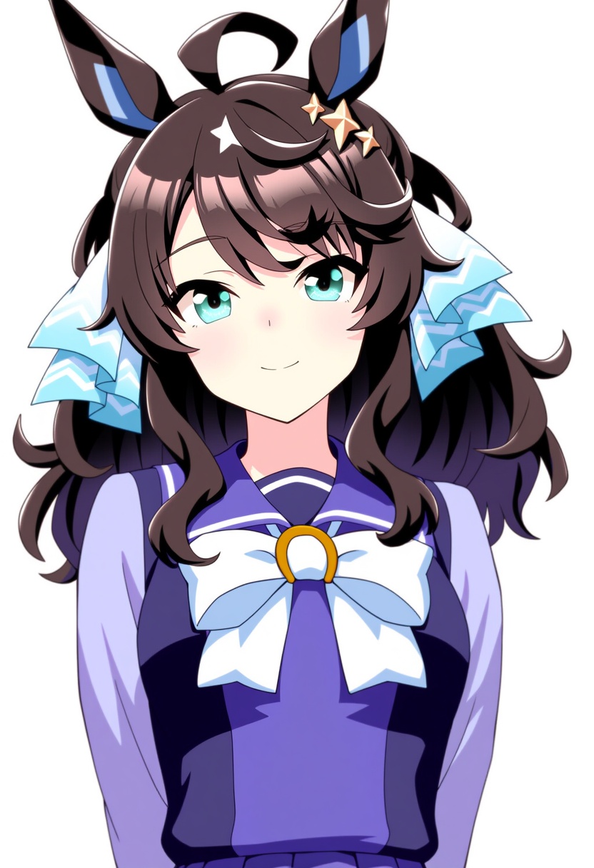 An image depicting daring tact (umamusume)