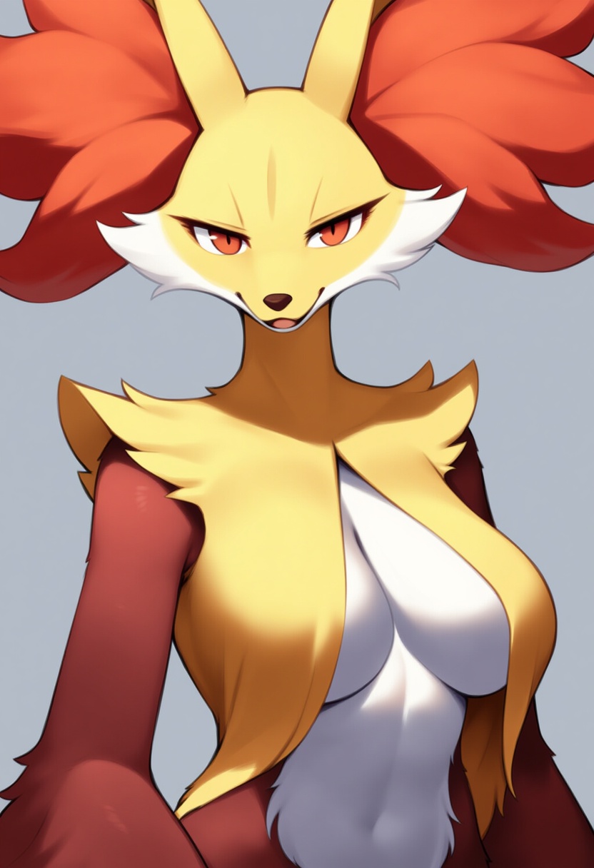 An image depicting delphox