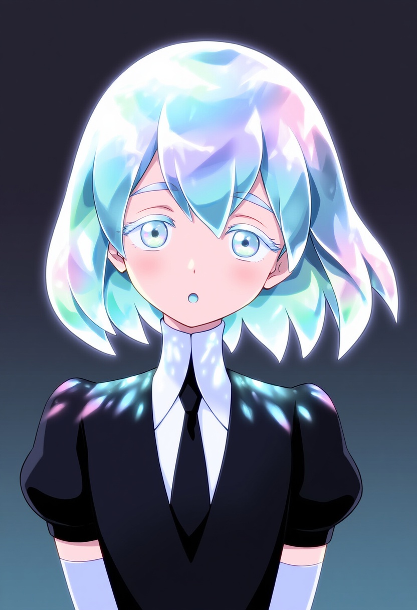 An image depicting diamond (houseki no kuni)