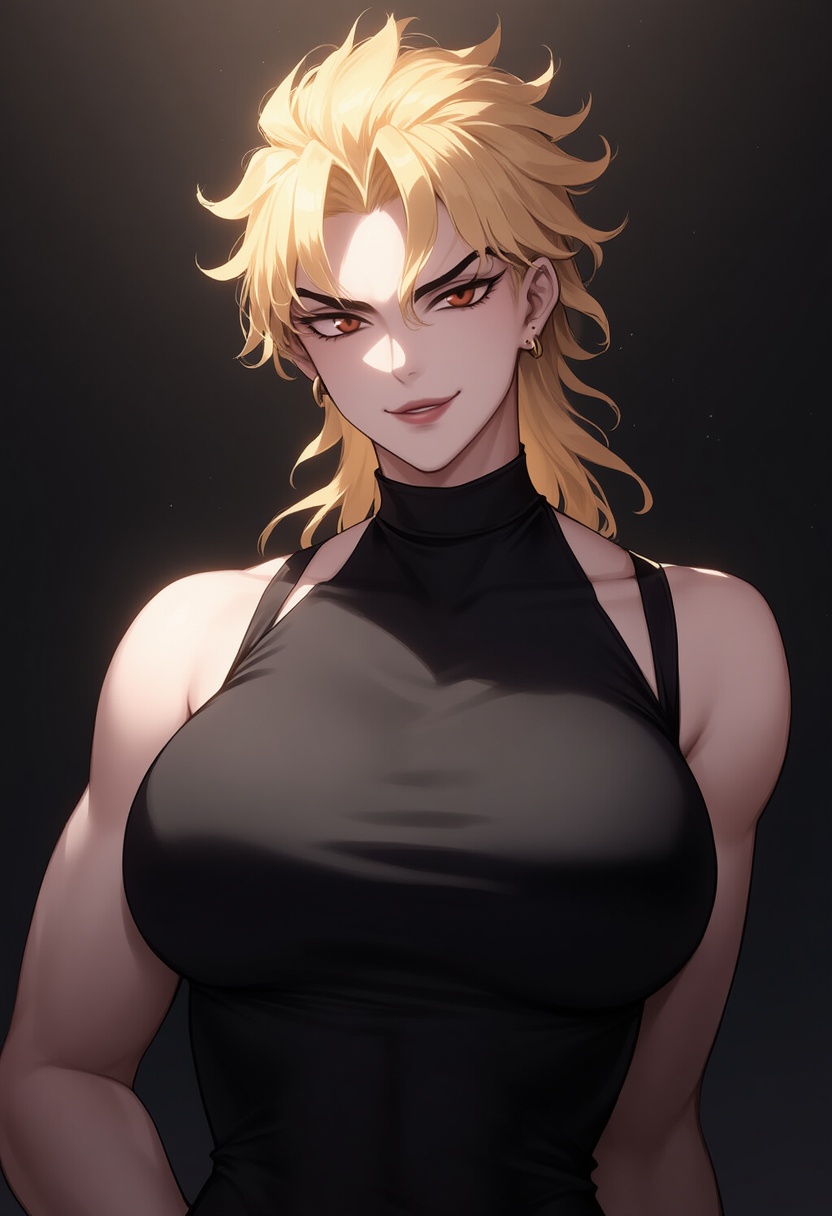 An image depicting dio brando
