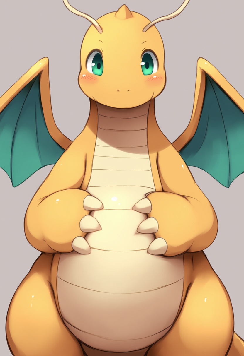 An image depicting dragonite