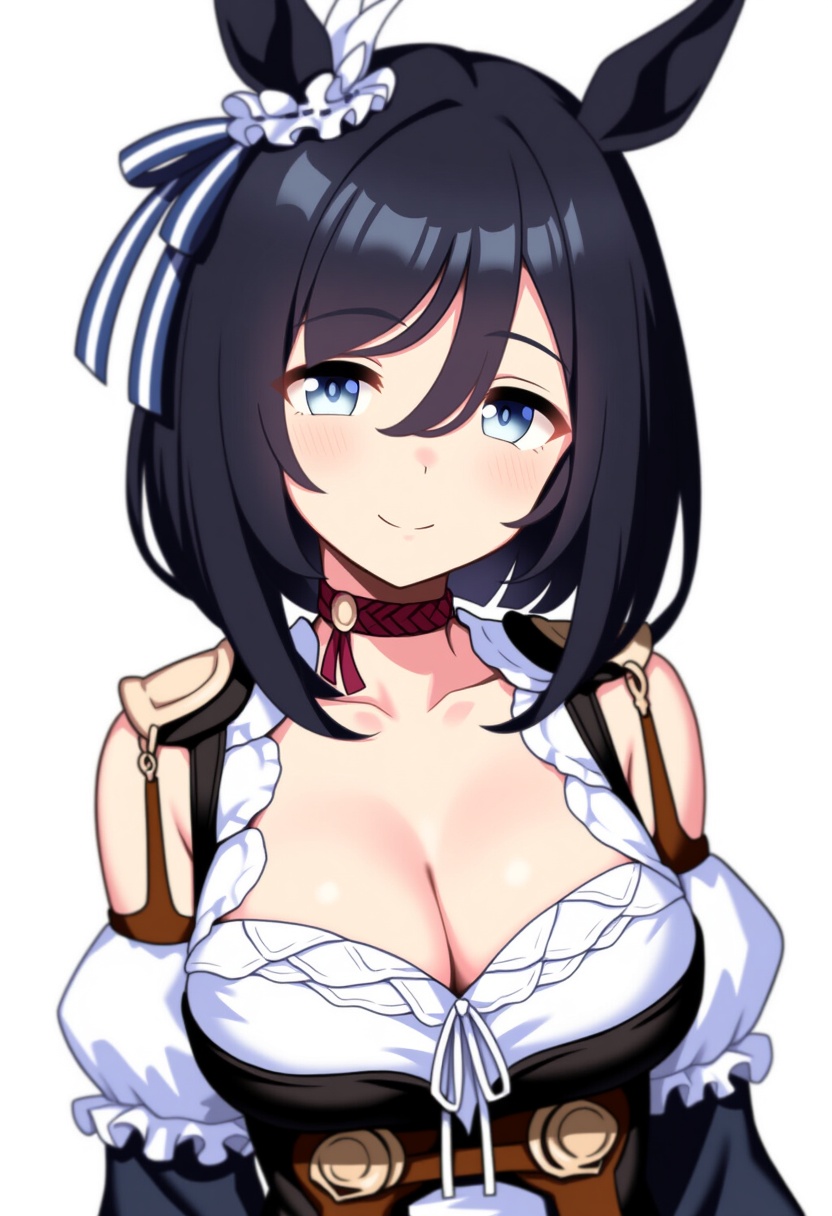 An image depicting eishin flash (umamusume)