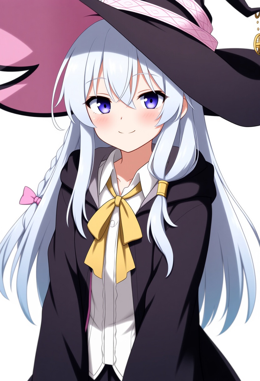 An image depicting elaina (majo no tabitabi)