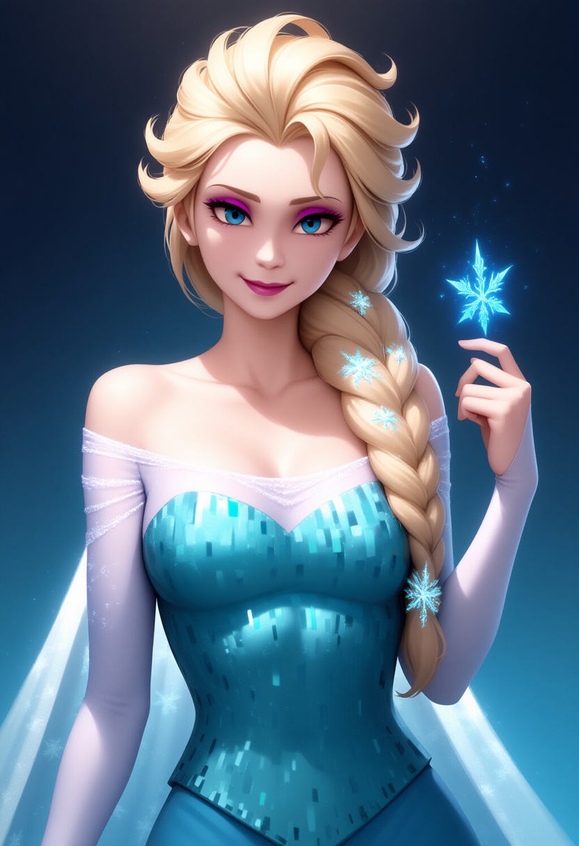 An image depicting elsa (frozen)