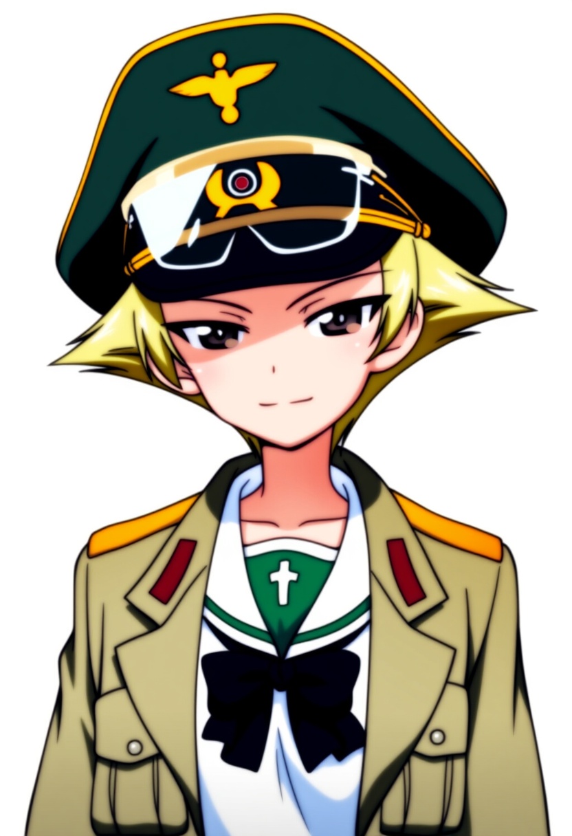 An image depicting erwin (girls und panzer)