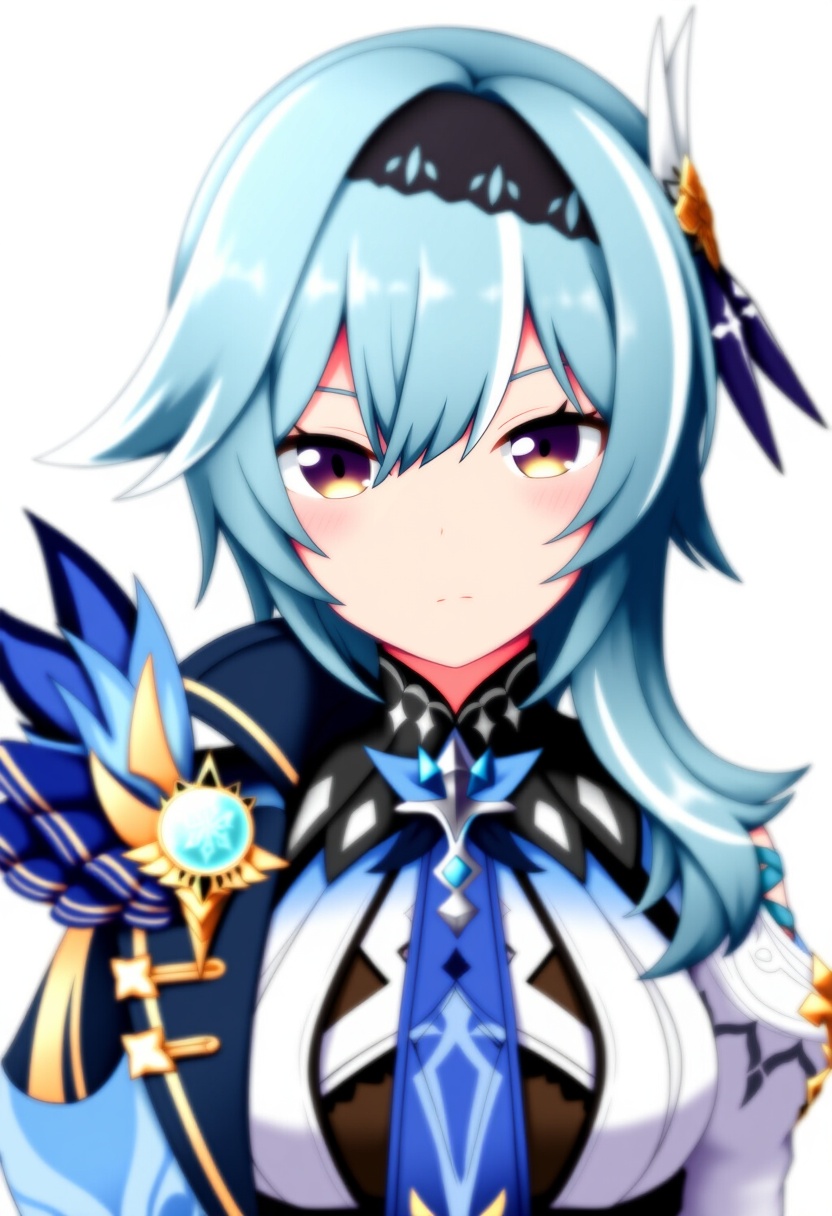 An image depicting eula (genshin impact)