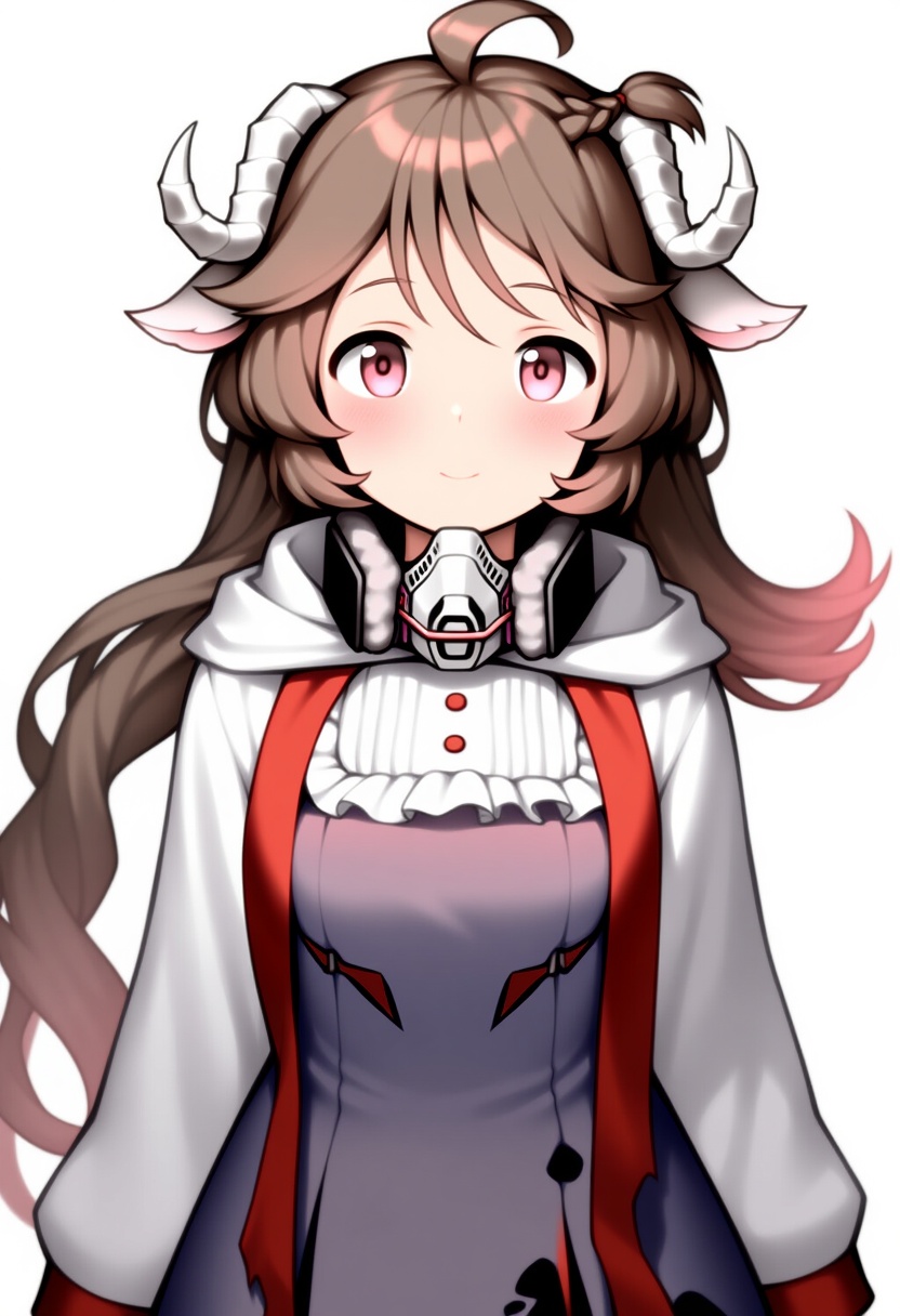 An image depicting eyjafjalla (arknights)