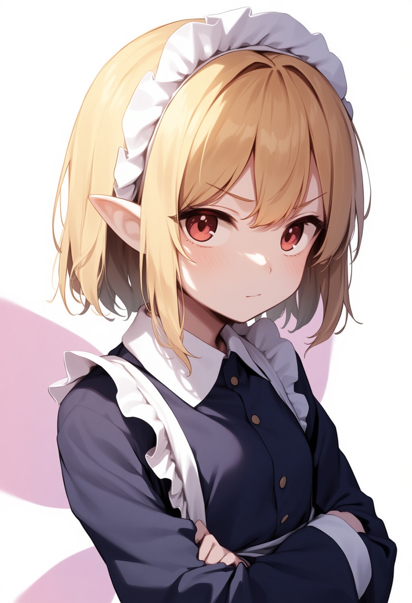 An image depicting fairy maid (touhou)