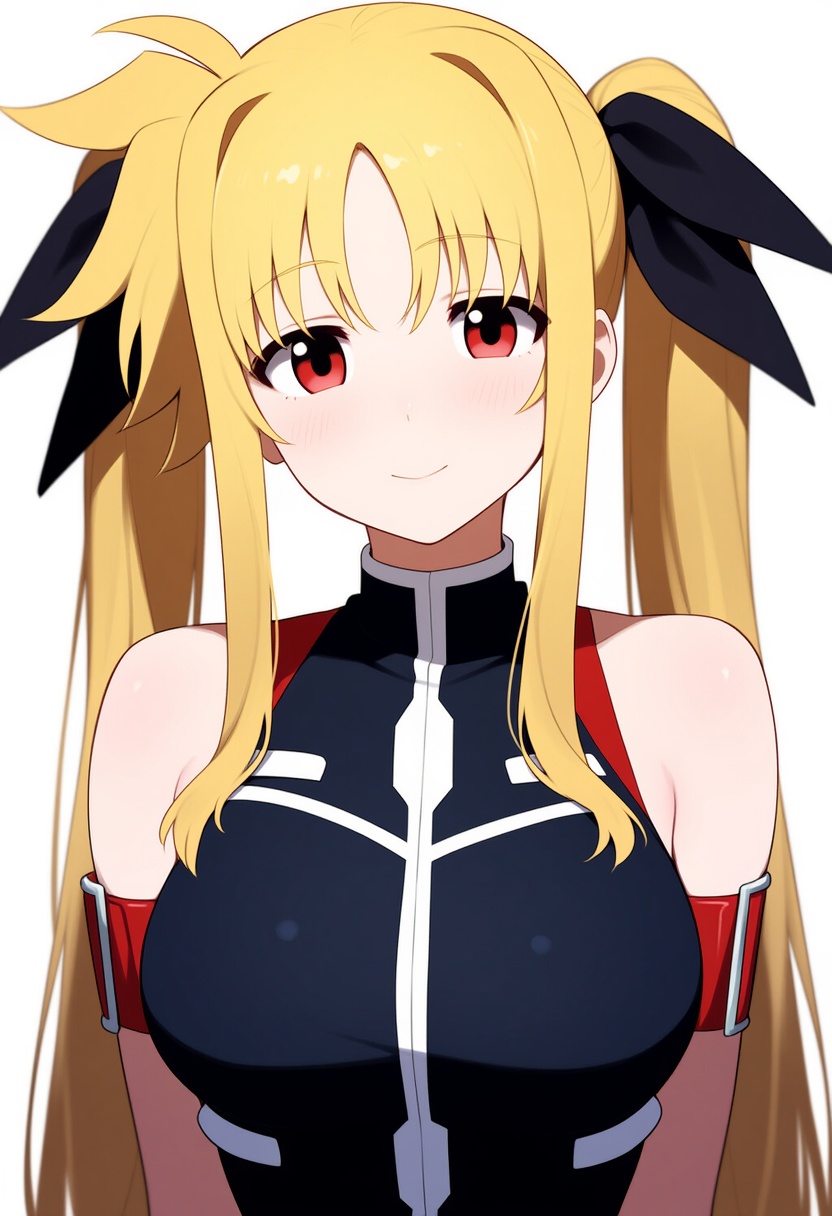 An image depicting fate testarossa (true sonic form)