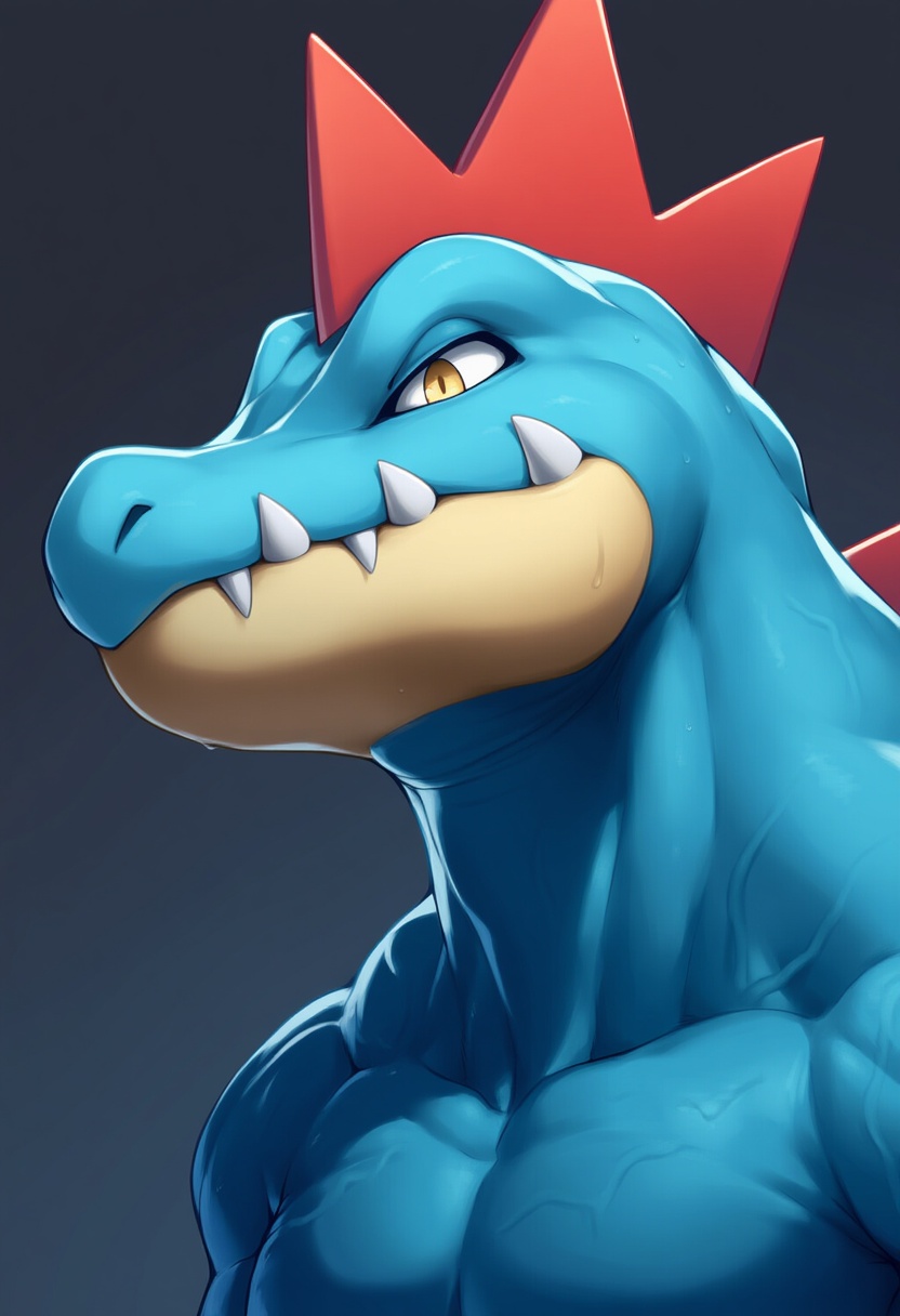 An image depicting feraligatr