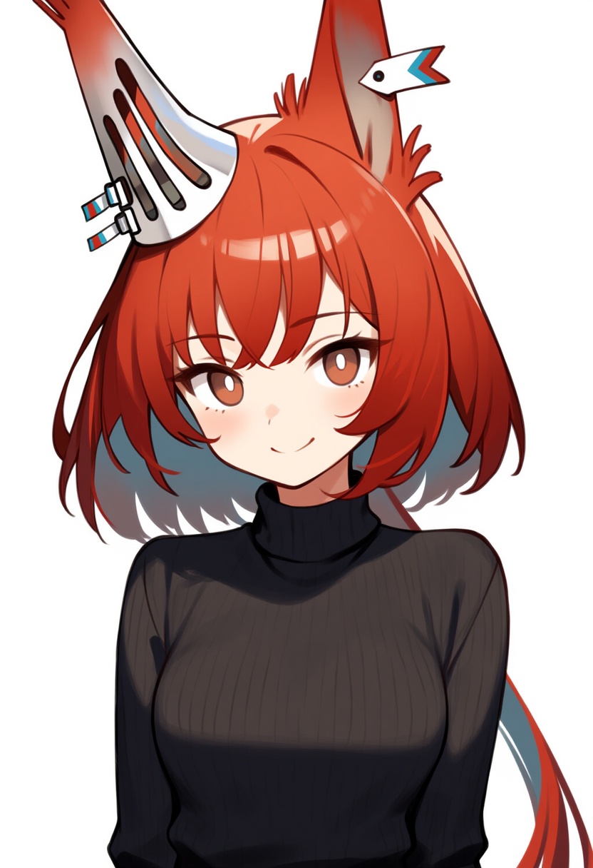An image depicting flametail (arknights)