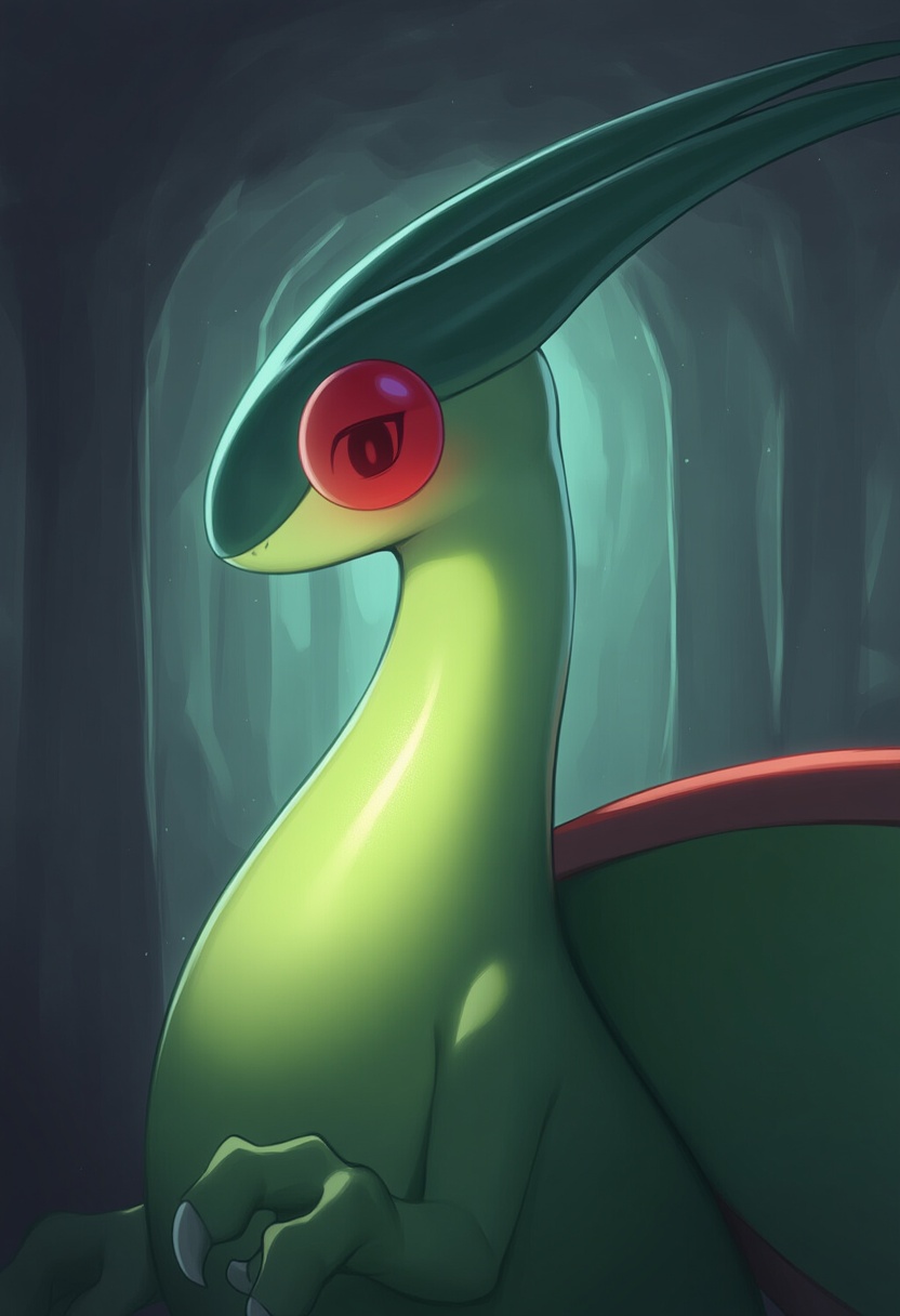 An image depicting flygon
