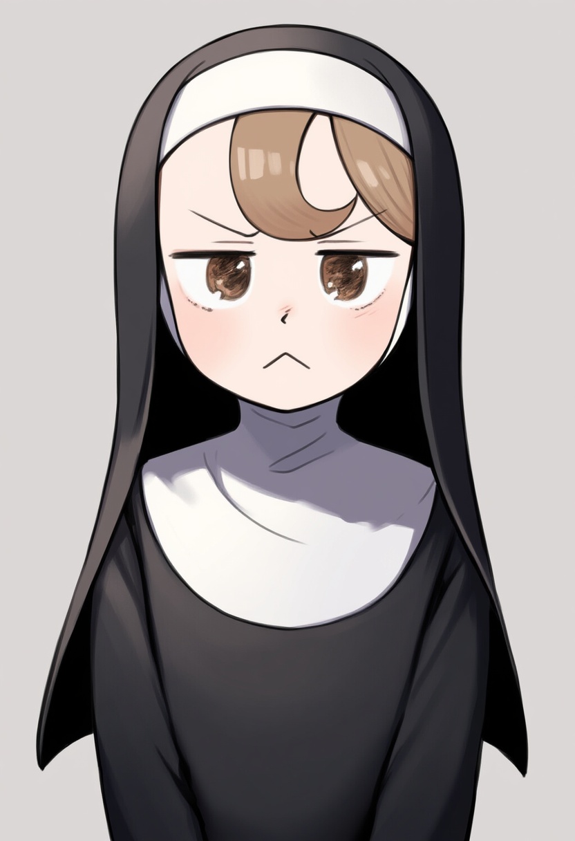 An image depicting froggy nun (diva)