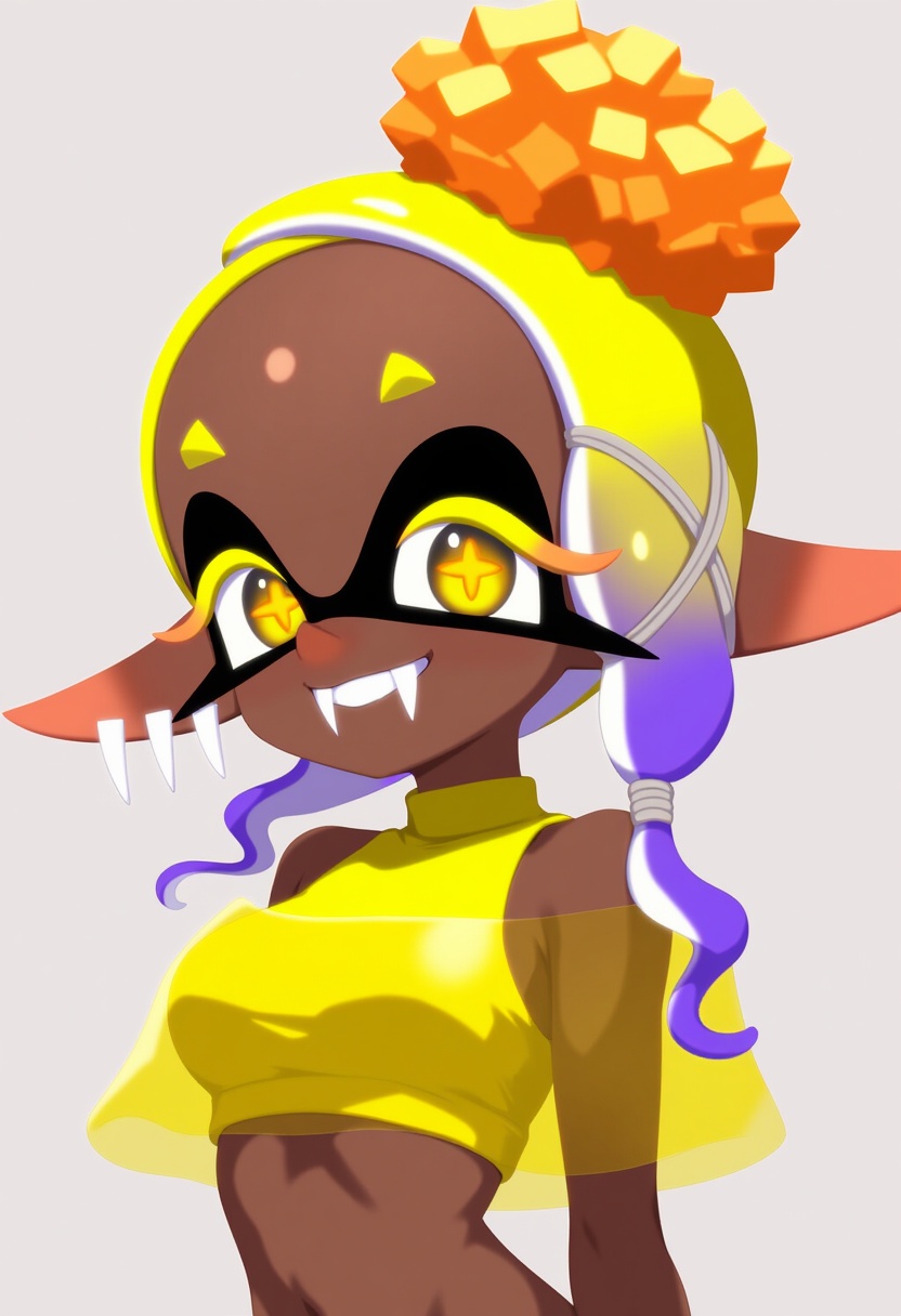 An image depicting frye (splatoon)