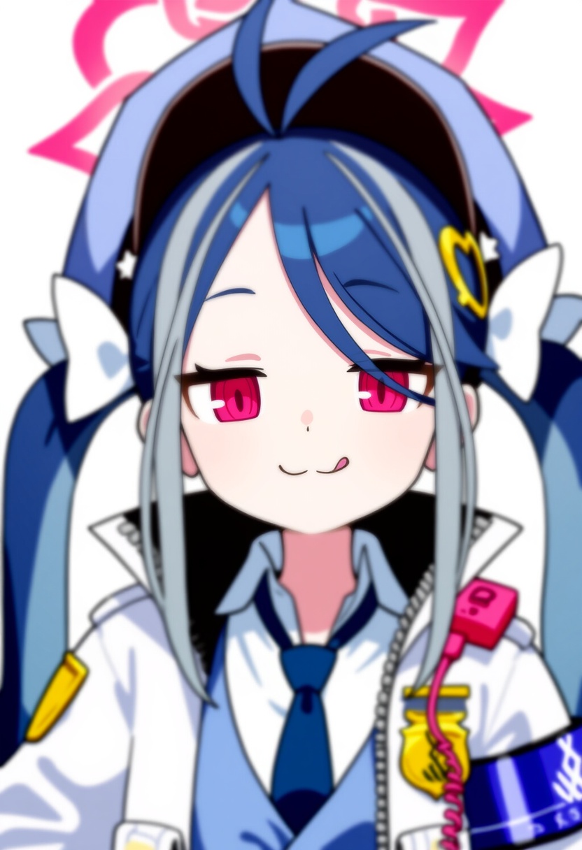 An image depicting fubuki (blue archive)