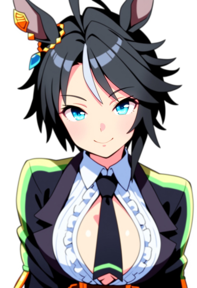 An image depicting fuji kiseki (umamusume)