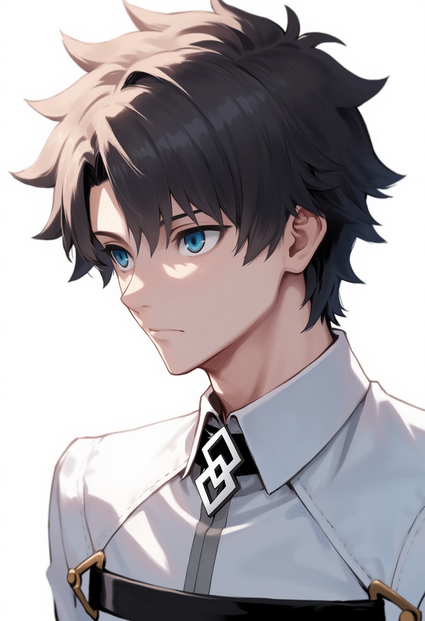 An image depicting fujimaru ritsuka (male)