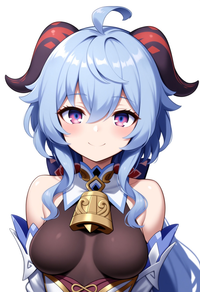 An image depicting ganyu (genshin impact)