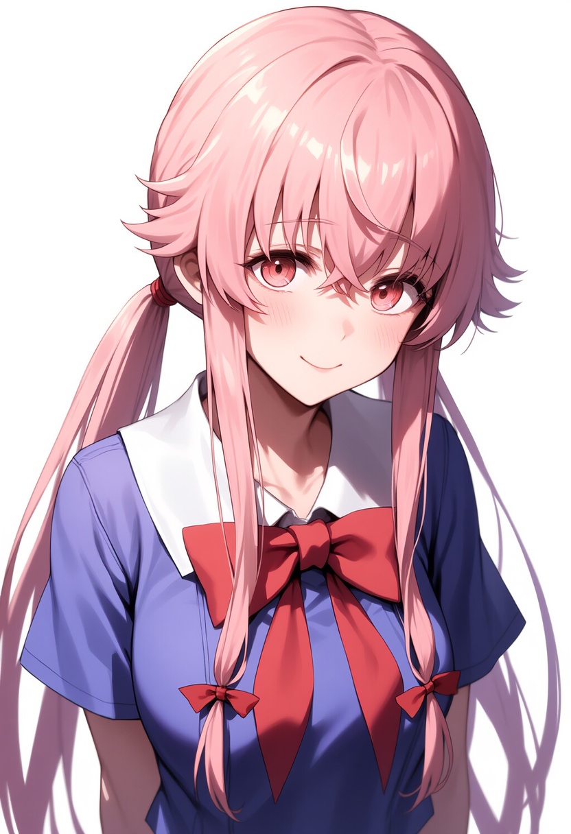 An image depicting gasai yuno