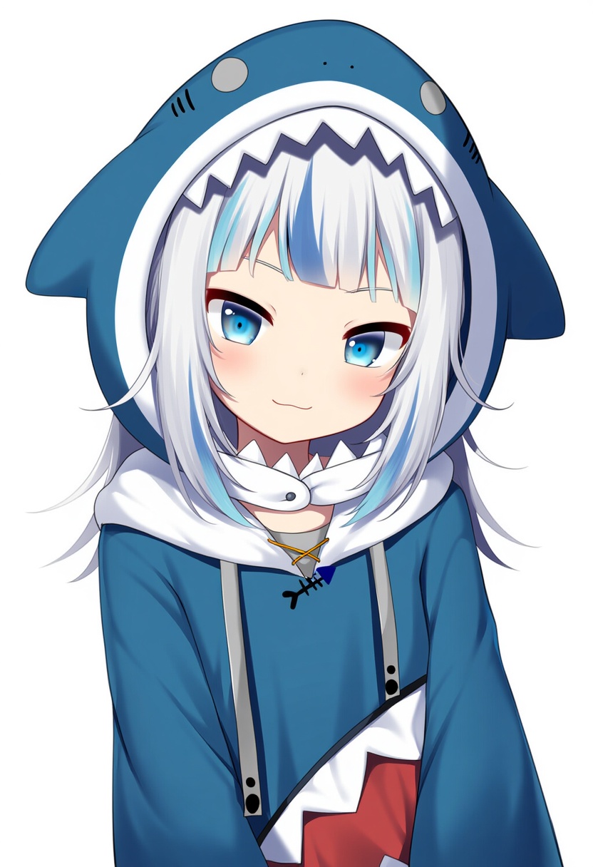 An image depicting gawr gura (1st costume)
