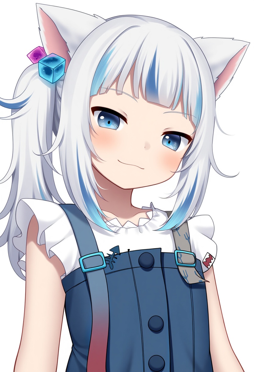 An image depicting gawr gura (casual)