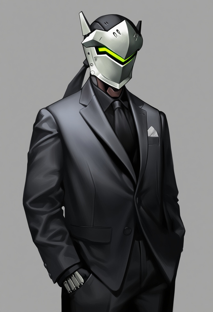 An image depicting genji (overwatch)