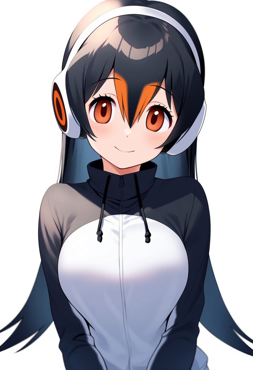 An image depicting gentoo penguin (kemono friends)