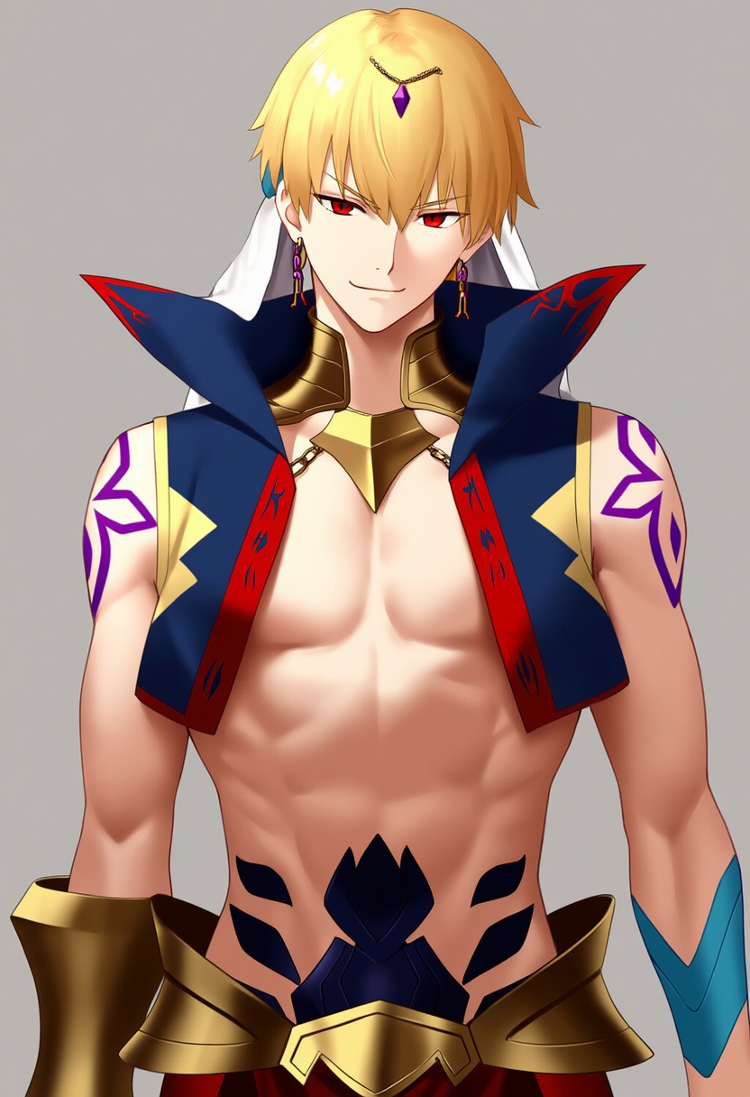 An image depicting gilgamesh (caster) (fate)