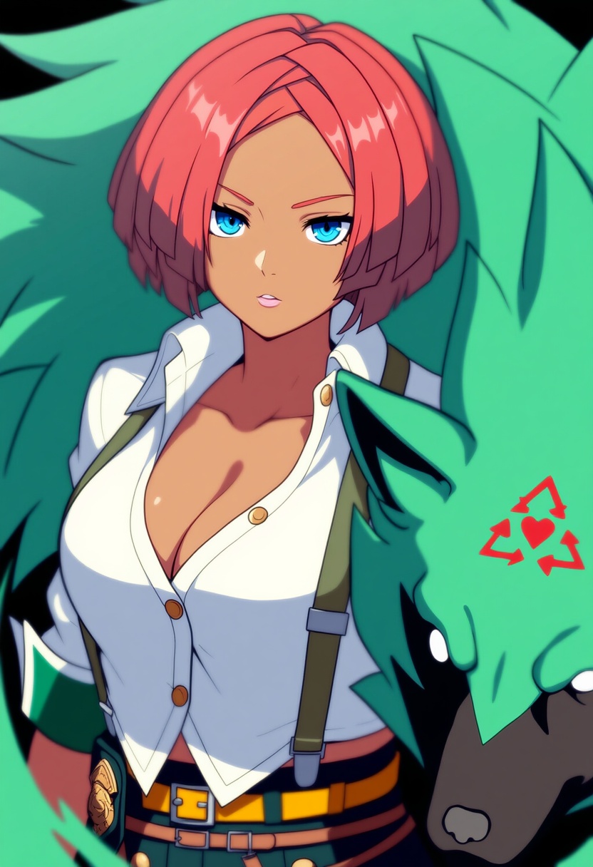 An image depicting giovanna (guilty gear)