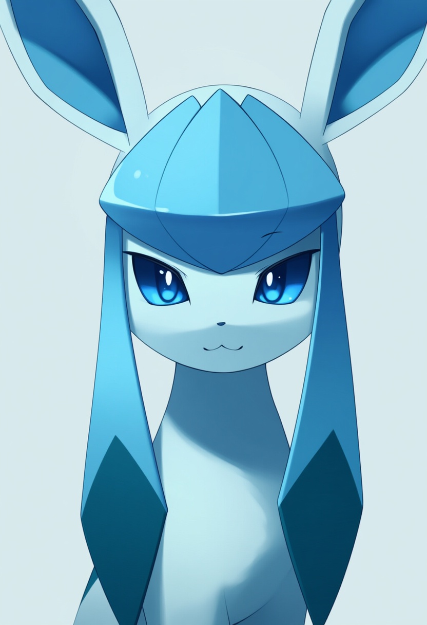 An image depicting glaceon