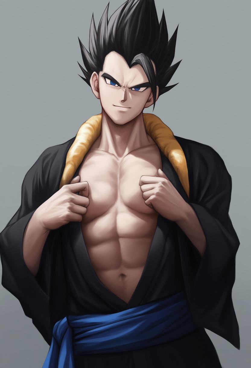 An image depicting gogeta