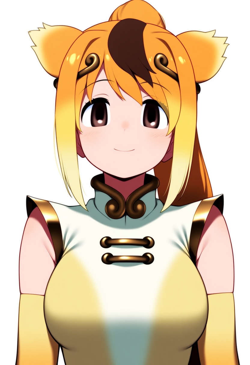 An image depicting golden snub-nosed monkey (kemono friends)