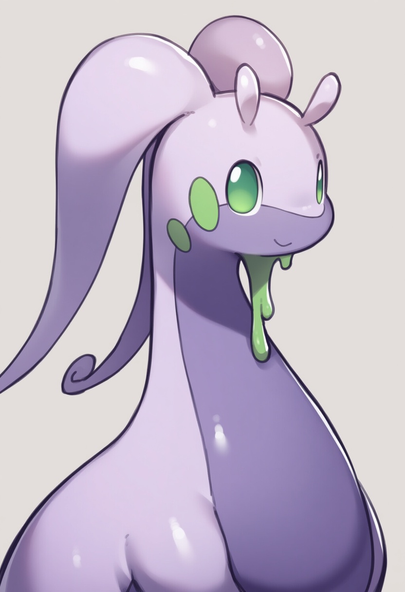 An image depicting goodra