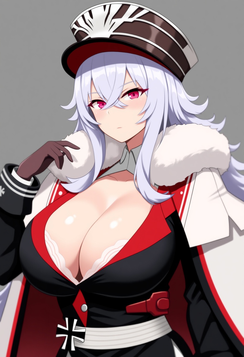 An image depicting graf zeppelin (azur lane)