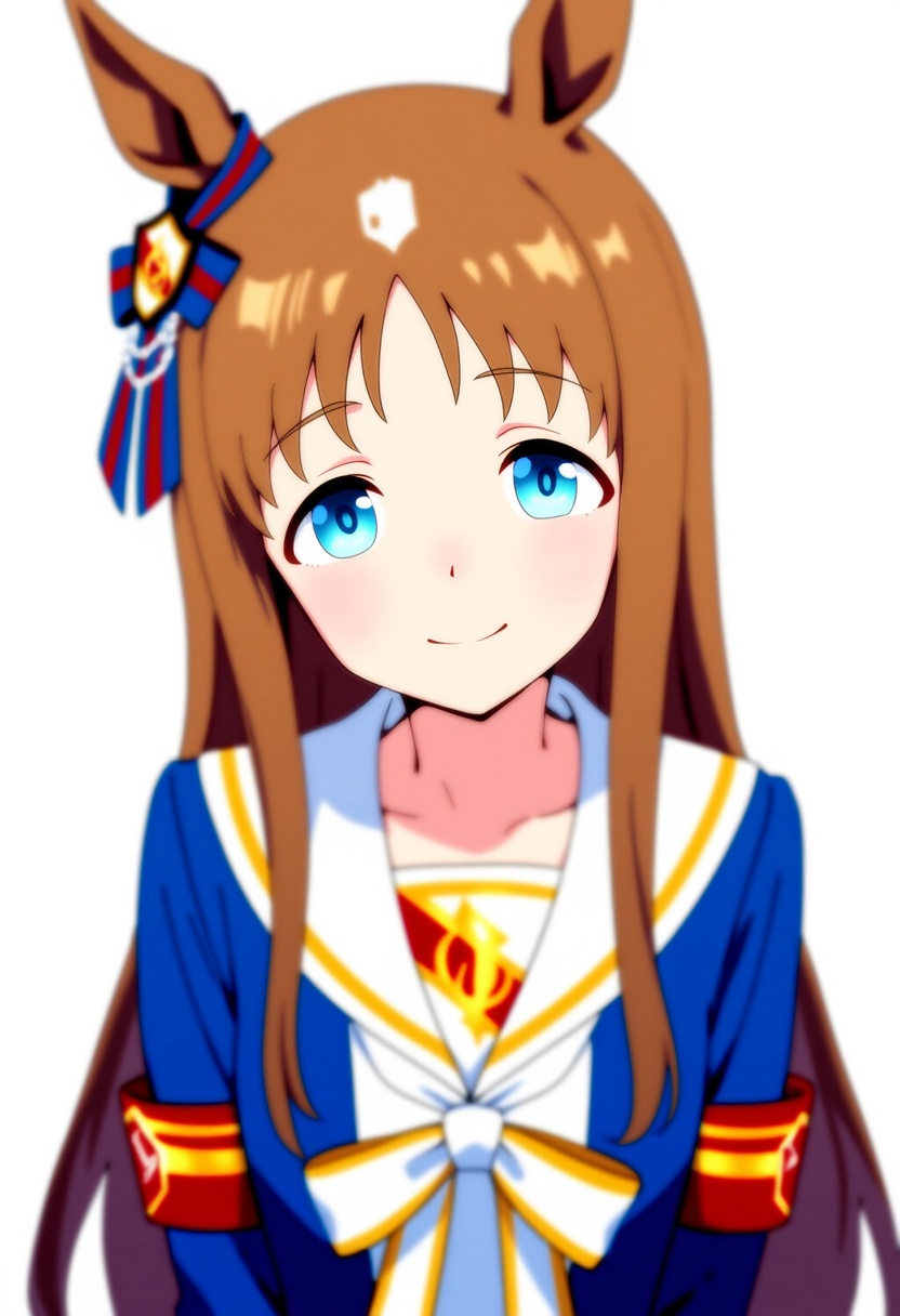 An image depicting grass wonder (umamusume)