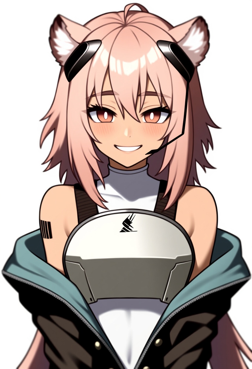 An image depicting gravel (arknights)