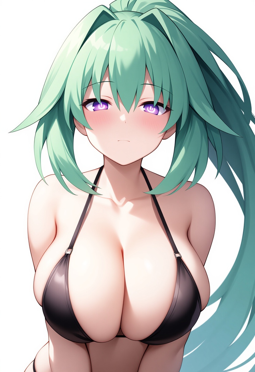 An image depicting green heart (neptunia)