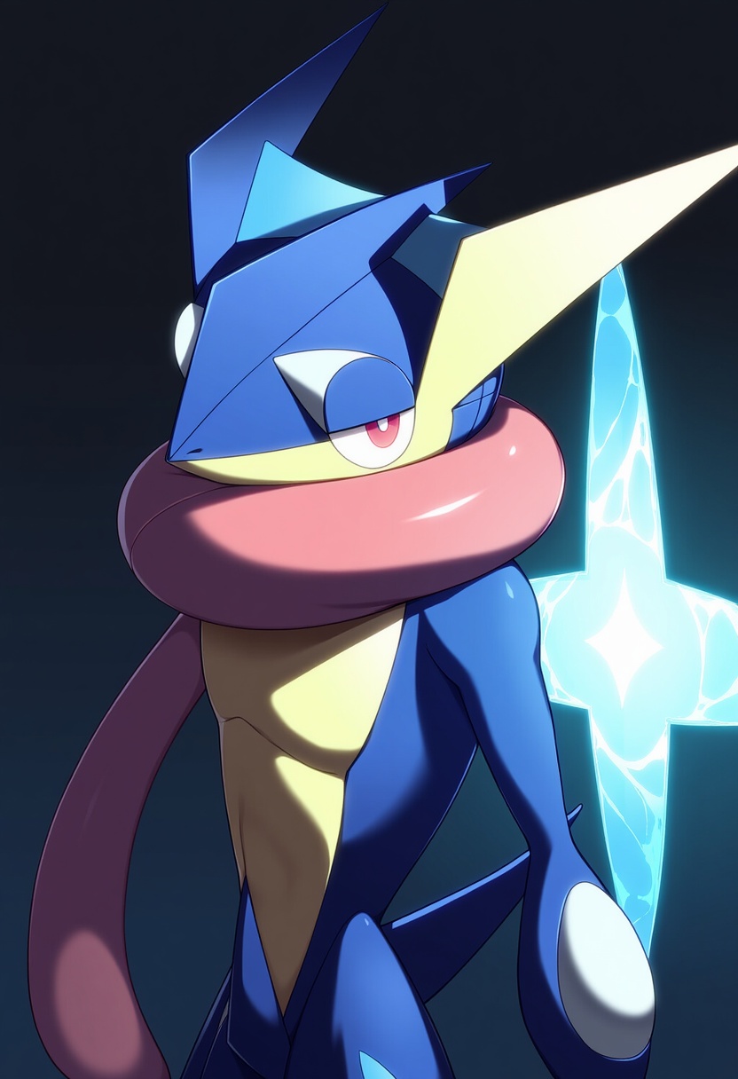 An image depicting greninja