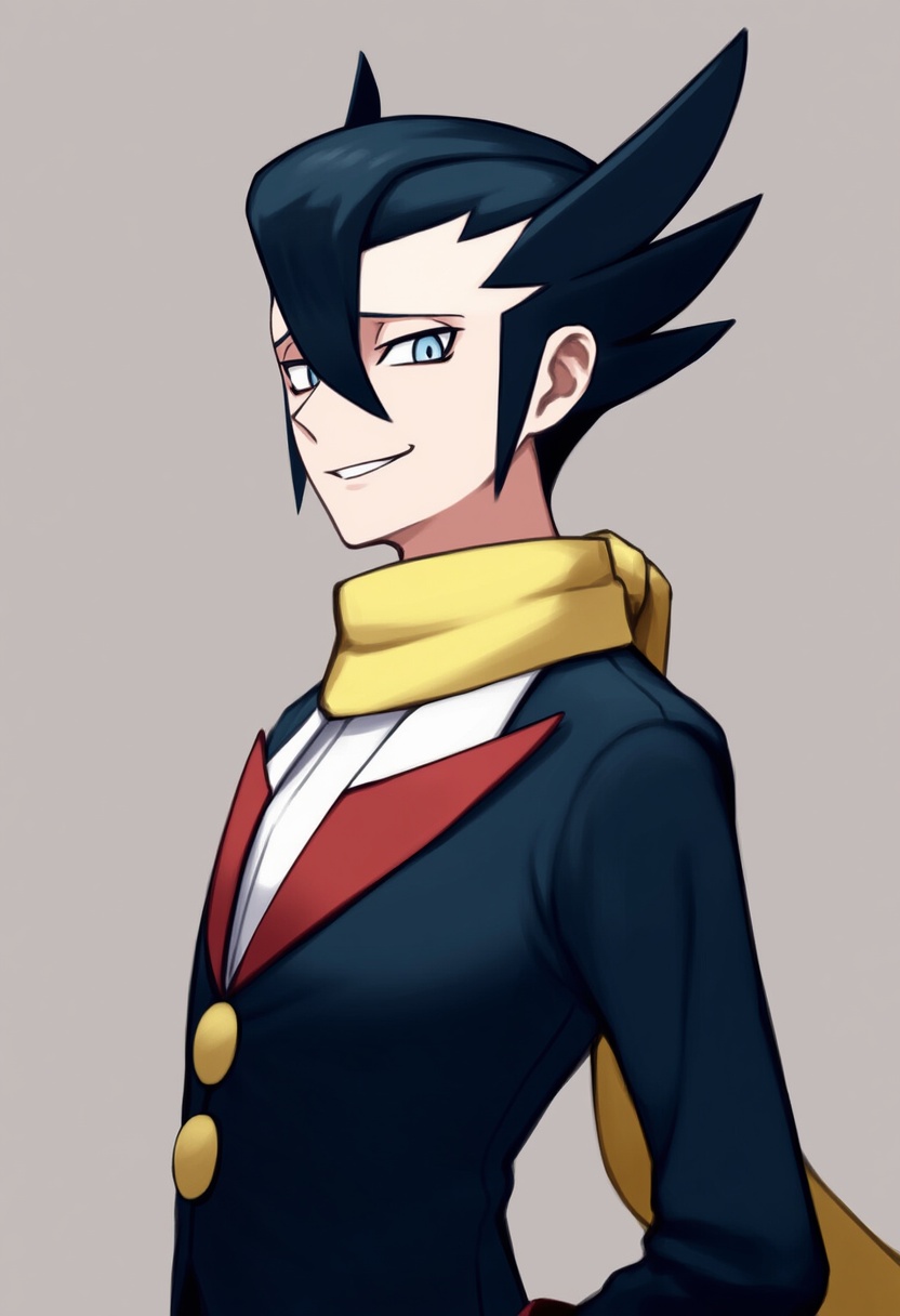 An image depicting grimsley (pokemon)
