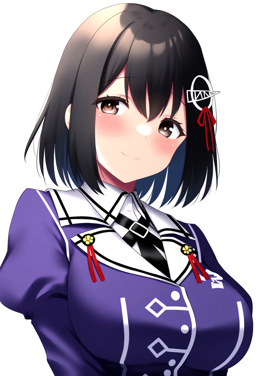 An image depicting haguro (kancolle)