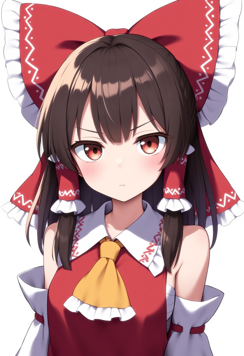 An image depicting hakurei reimu