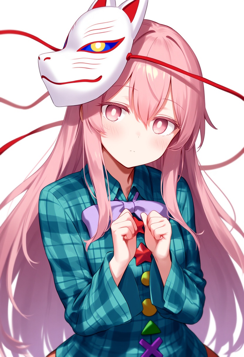 An image depicting hata no kokoro
