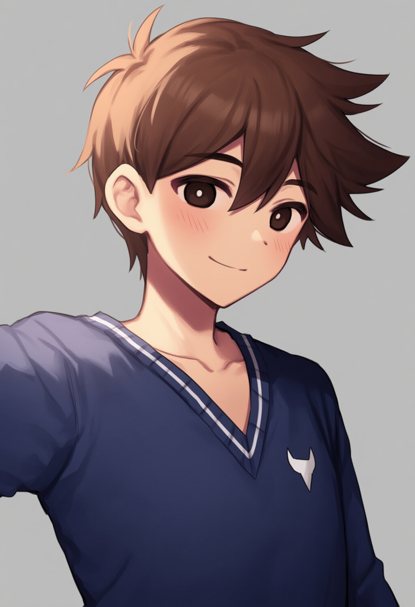 An image depicting hero (faraway) (omori)