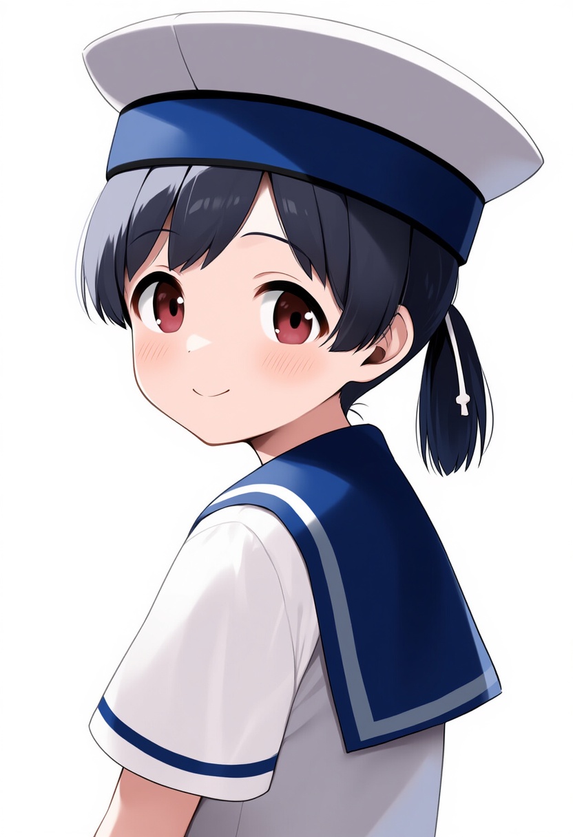 An image depicting hiburi (kancolle)