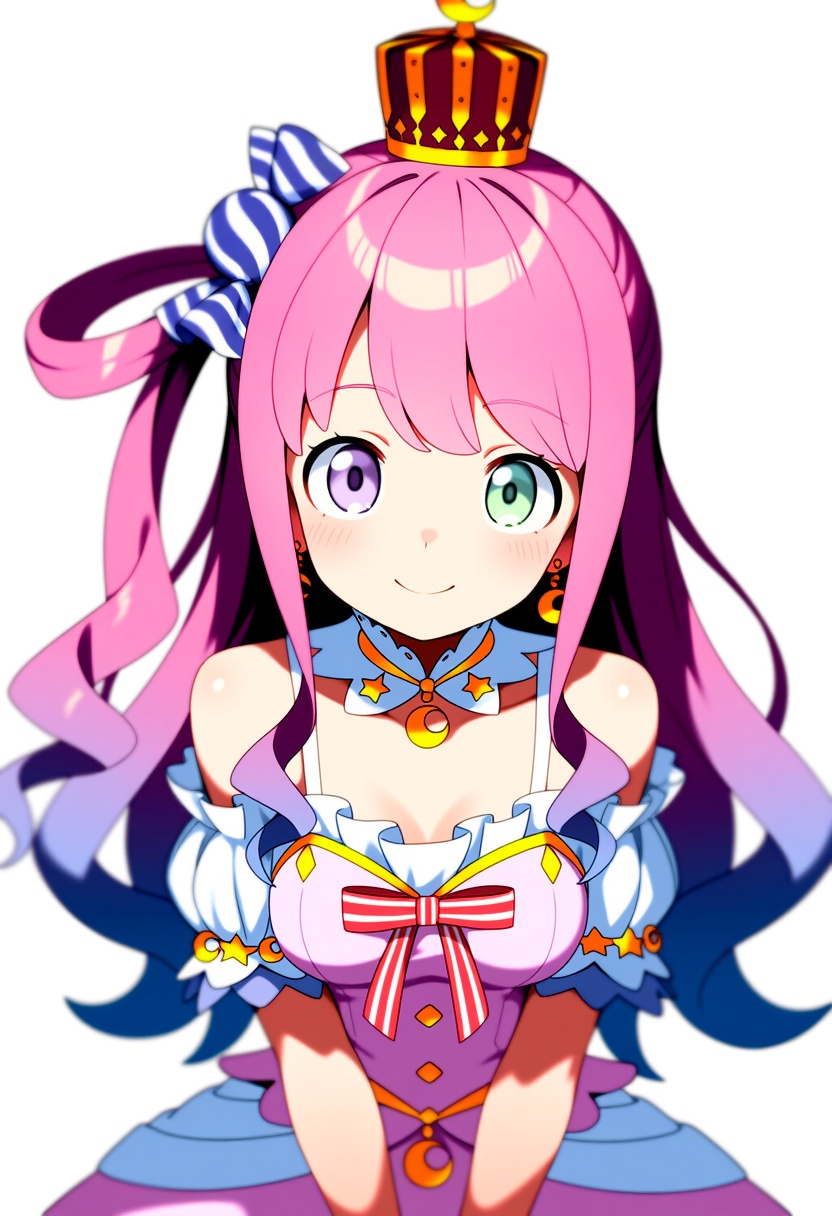 An image depicting himemori luna (1st costume)