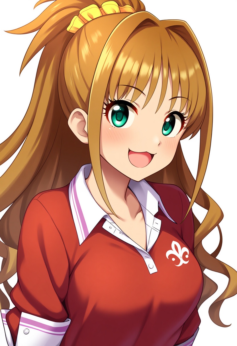 An image depicting hino akane (idolmaster)